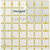 RULER 6.5" X 6.5" W GRID PK OF 3 EA