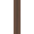 ZIPPER 24" SEAL BROWN SINGLE PULL