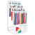 ZIPPER DISP RACK 24" FALL ASST (6 ea of 24 COLORS + RACK)