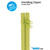 ZIPPER 40" DBL SLIDE APPLE GREEN