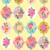 CALICO COWGIRLS CW 24806 WALLPAPER ROSES / YELLOW