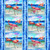 FABULOUS FLAMINGOS 120 208931 BORDER STRIPE