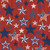 AMERICAN PATCHWORK 120 22202 RED/WHITE/BLUE