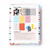 FAT QTR ABSTRACT COLLAGE BRIGHT (10) PK OF 5 EA