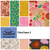 FAT QTR FLORAL DANCE 2 (10) PK OF 5 EA