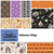 FAT QTR HALLOWEEN VILLAGE (10) PK OF 5 EA