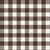 BUFFALO CHECK 350 22028 BROWN DBL GAUZE 50"