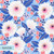 VIBRANT BLOOMS 390 22228 LT BLUE RAYON 56"