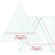 RULER SET LARGER TRIANGLE IN A SQUARE 2ct