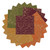 SQUARES 10" HARVEST KEEPSAKES (42) MIN QTY: 3