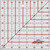 CUTTING EDGE RULER 6.5" SQ