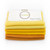 PAINT CHIPS 5" x 5" SOLID WOOL YELLOW 6ct PK OF 3 EA