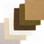 PAINT CHIPS 5" x 5" SOLID WOOL BROWN 6ct PK OF 3 EA