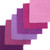 PAINT CHIPS 5" x 5" SPARKLE WO VIOLET 6ct PK OF 3 EA