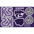 COLLEGE MINKY PRT KANSAS STATE PILLOW PNL 60"