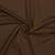 FRENCH TERRY SOL BROWN ORG COT/SPAN 59"