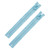 ZIPPER 9" HOOP PULL 2ct LT BLU
