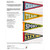 PRECUT PK PENNANTS SPORTS FAN