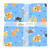 SQUARES 10" FARM FRIENDS II (42) PK OF 4 EA