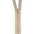 ZIPPER BEULON 14" BONE PK OF 3 EA