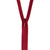 ZIPPER UNIQUE 14" APPLE RED PK OF 3 EA