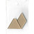 RULER 1" DIAMOND IN TRIANGLE SET (1/6 HEX TRIMS TO 1 1/2")