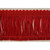 FRINGE RAYON 4" 36 YDS RED
