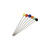 PIN GLASS HEAD 1.375" 200ct PK OF 5 EA