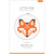 STITCH CARD LITTLE FOX
