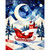 NOTE CARD SLEIGH BELLS II PK OF 6 EA
