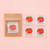 SEW IN LABEL 4ct TOMATO PIN CUSHION LG PK OF 6 EA
