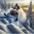 SNOWMOBILE ADVENTURE PNL 16.5"x16.5"