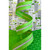 ZIPPER 108" WIDE NYLON STRIPE GREEN (#5 COIL) NICKEL