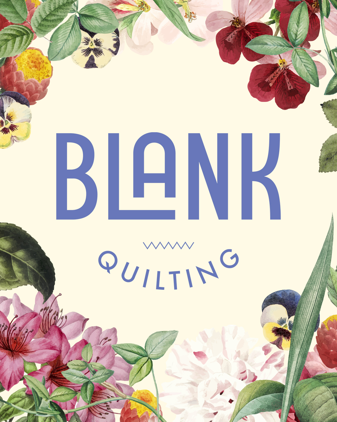Blank Quilting On Sale