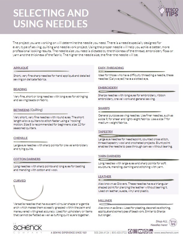 Needles Tips