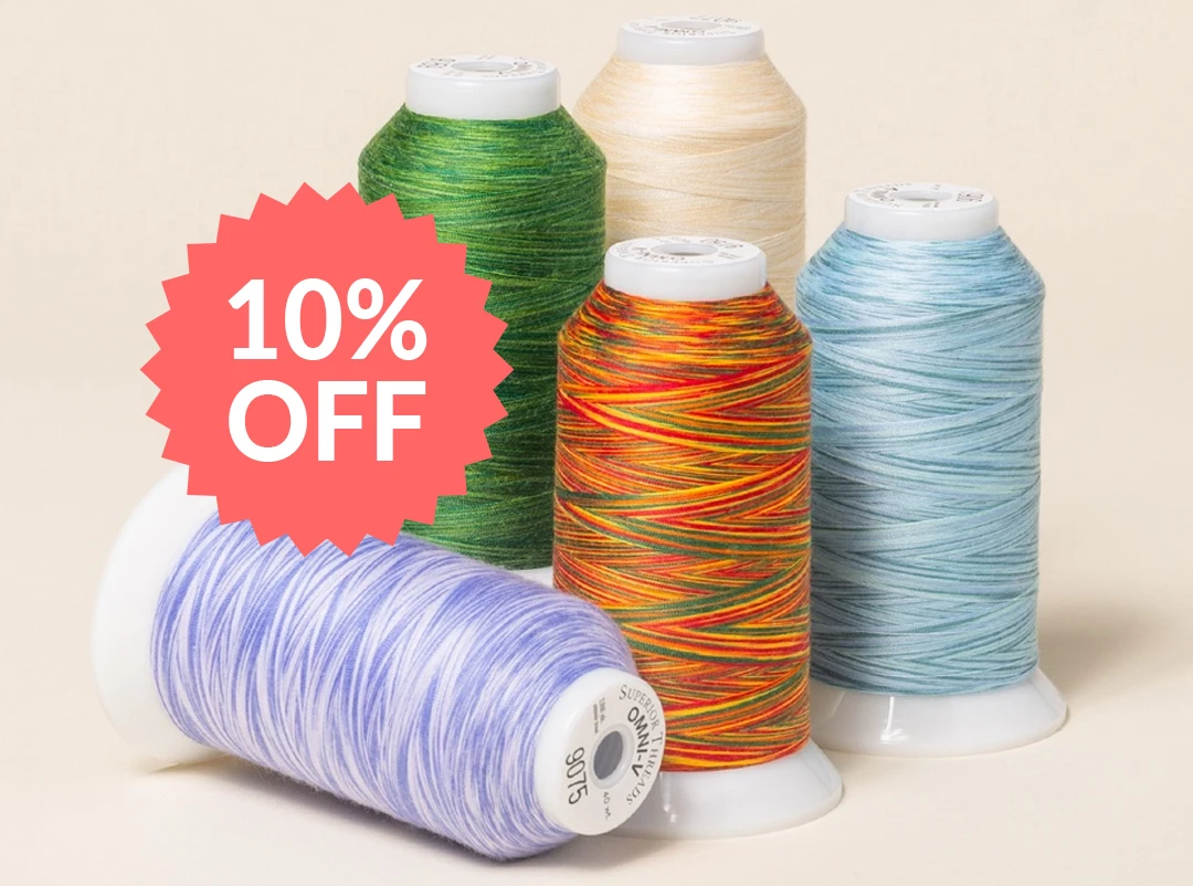 10% Off Superior Threads Omni-V