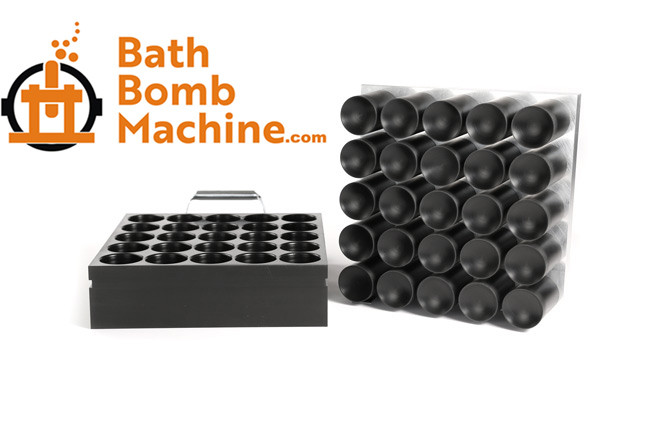 1.9 Tablet x 25 at a time Bath Bomb Mold for B-49 Multi Press Bath Bomb  Machine