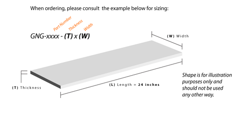 GNG-0154 - 1/2 x 1/2