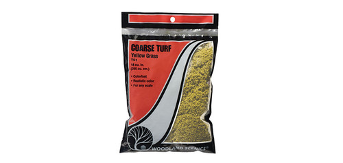 Coarse turf yellow grass