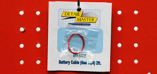 DTM - 1402 - Battery Cable (Red) 2ft.