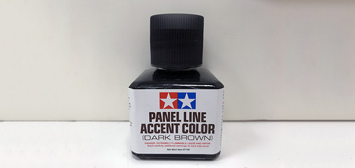 Tamiya - 87140 - Dark Brown Panel Line Accent Color (40ml)