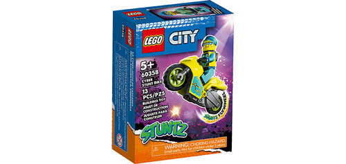 Lego - 60358 - Cyber Stunt Bike
