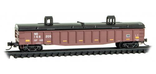 MicroTrains - 10500461 - 50'  Steel Side, 14 Panel Gondola (w/ Cover) - NS