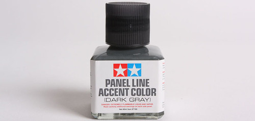 Tamiya - 87199 - Dark Gray Panel Line Accent Color (40ml)