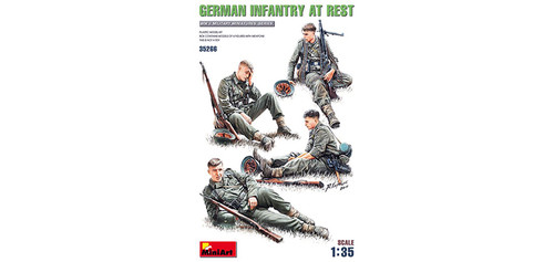 MNA - 35266 - WWII German Infantry at Rest (4)