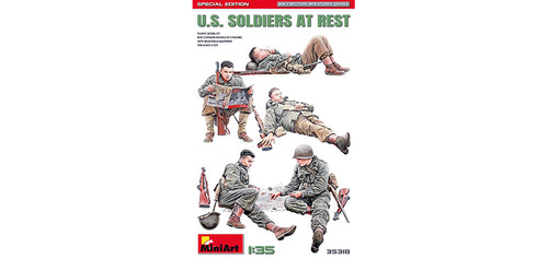 MNA - 35318 - WWII US Soldiers at Rest (5)