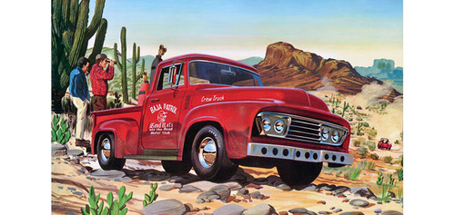 AMT - 1505 - 1953 Baja Patrol Ford Pickup Crew Truck
