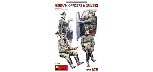 MNA - 53030 -WWII German Officers & Drivers (4)