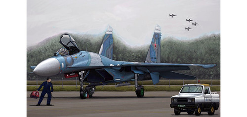 TSM - 03909 - Su27 Flanker B Russian Fighter