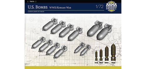 ARM - 70076 - WWII / Korean War (U.S. Bombs)